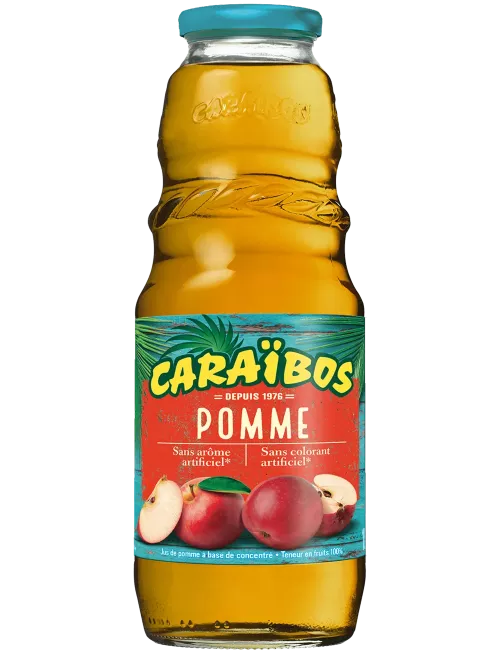 Jus de Pomme Claire - Caraïbos