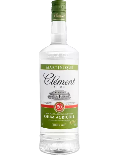 Clément 50° - Rhum blanc agricole