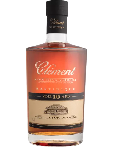 Clément 10 ans - Rhum vieux agricole