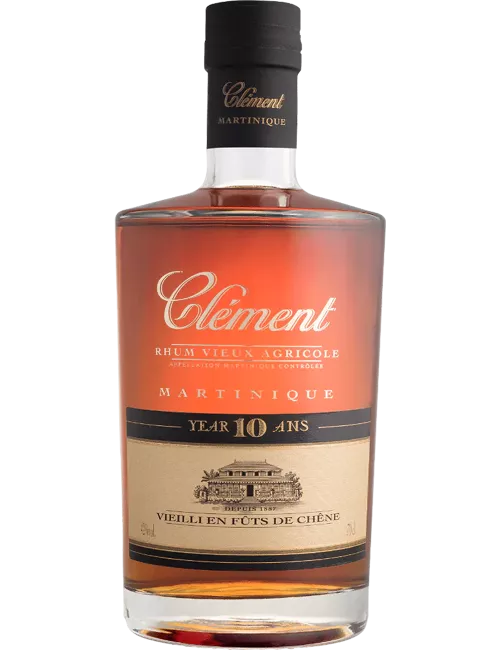 Clément 10 ans - Rhum vieux agricole