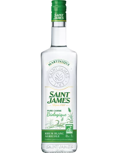 Saint James - Bio - Rhum blanc agricole