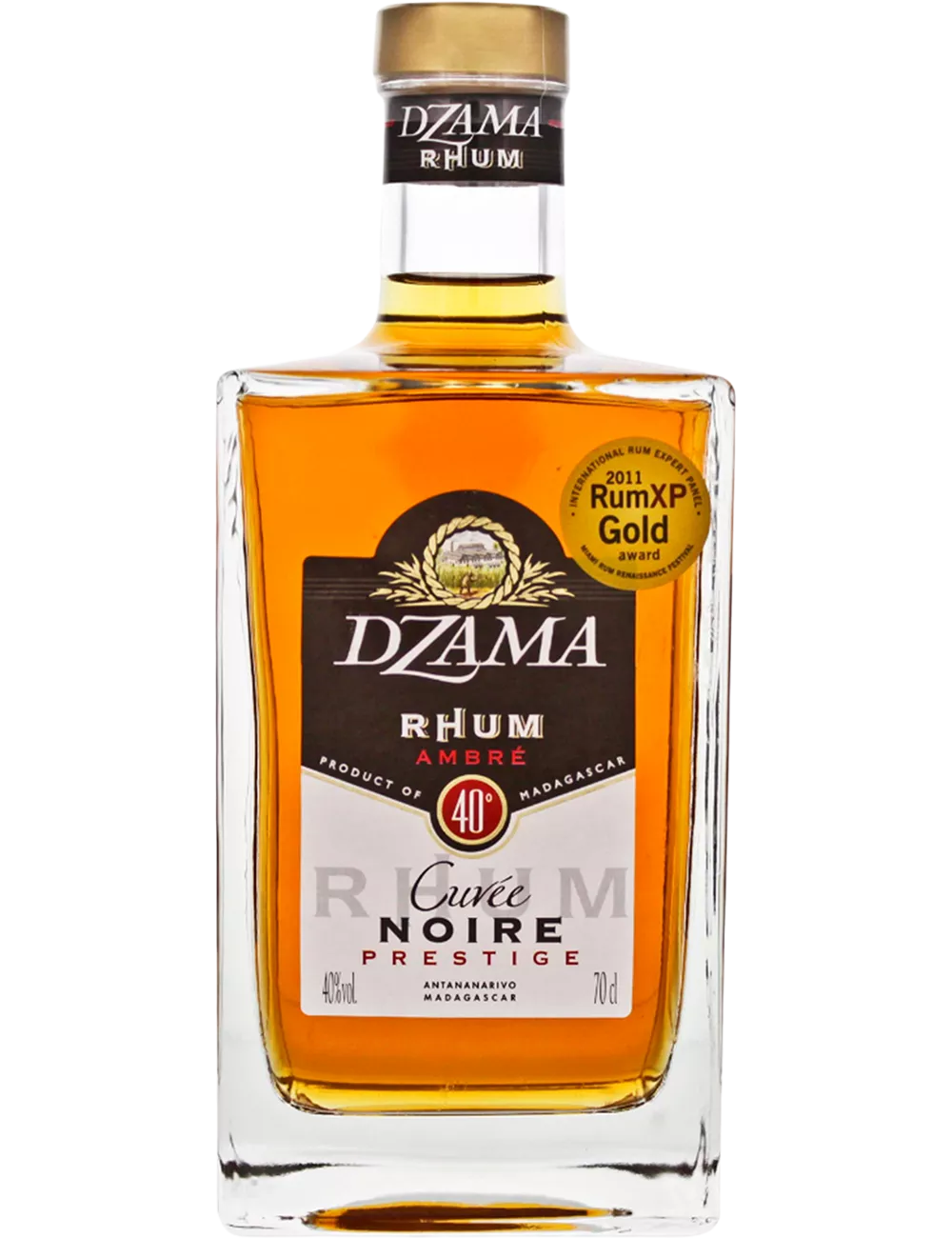 Dzama - Cuvée Noire Prestige - Rhum vieux de mélasse