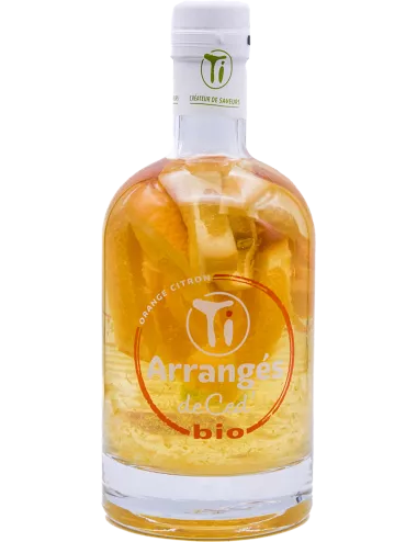 Ti Ced - Orange Citron Bio  - Rhum arrangé