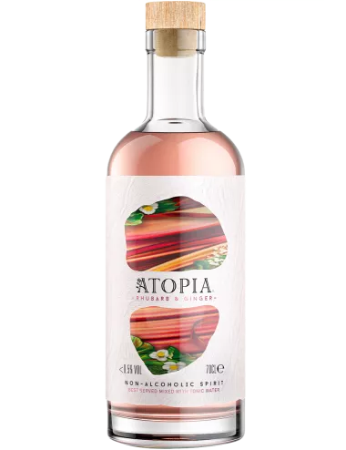 Atopia - Rhubarb et Gingembre - Gin sans alcool