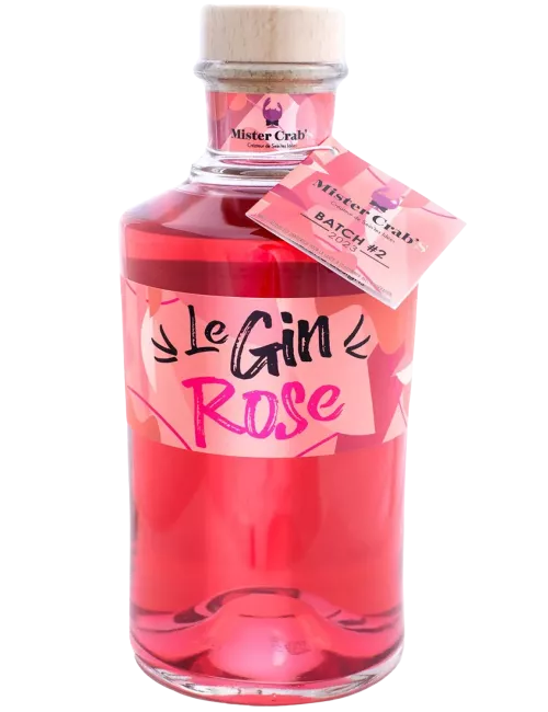 Le Gin Rose - Mister Crab'S - Batch #2 - Distilled gin