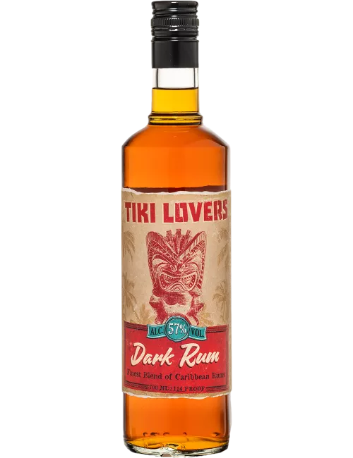 Tiki Lovers - Dark Rum - Rhum vieux de mélasse