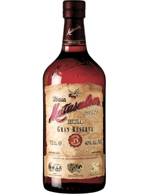 Matusalem Gran Reserva - 15 ans - Rhum vieux de mélasse