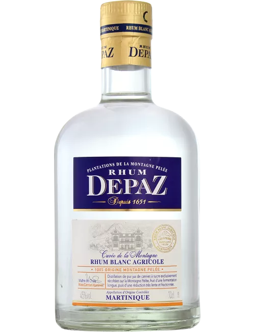 Depaz - Cuvée de la Montagne - Rhum blanc agricole