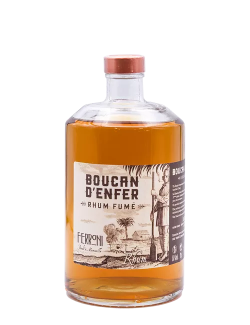 Ferroni - Boucan d'Enfer - Rhum vieux de mélasse