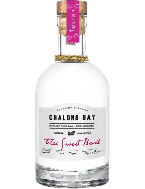 Chalong Bay Basilic - Sweet Basil - Rhum 100% pur jus de canne