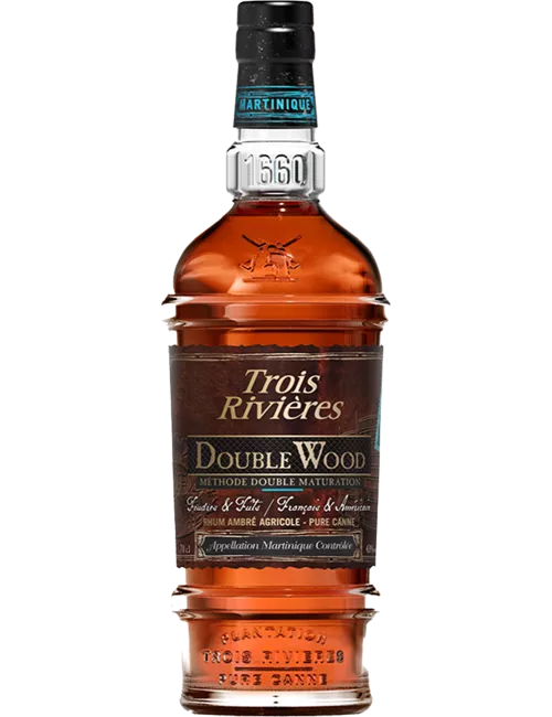 Trois Rivières - Double Wood - Rhum ambré agricole