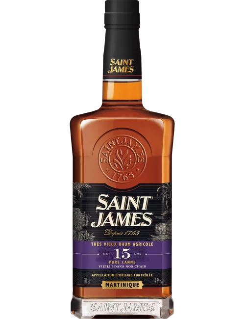 Saint James 15 ans - Rhum vieux agricole