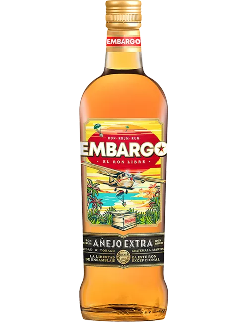 Embargo - Añejo Extra - Rhum vieux de mélasse