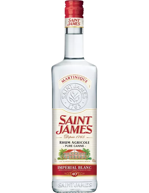 Saint James 40° - Rhum blanc agricole