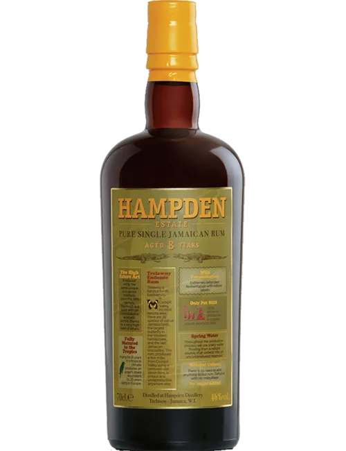 Hampden - Rhum vieux de mélasse