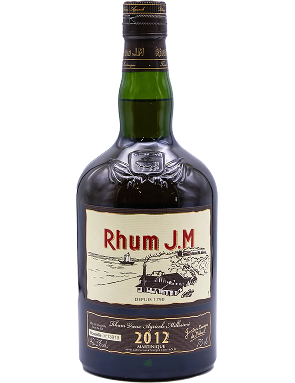 J.M 2012 - Brut de Fût - Rhum vieux agricole