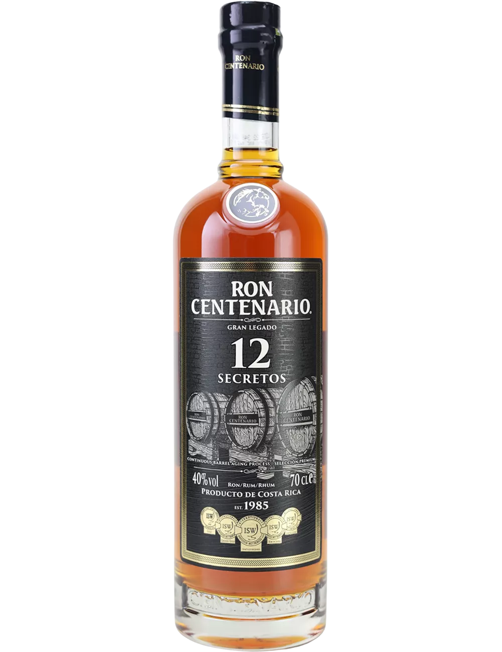 Centenario 12 ans - Rhum vieux de mélasse