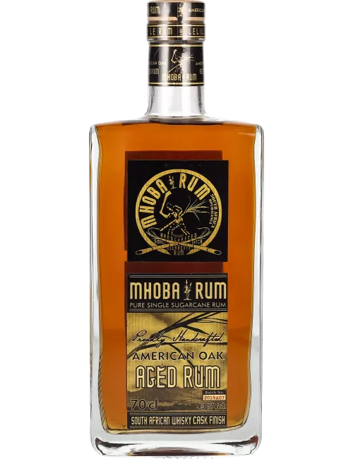 Mhoba - American Oak Aged - Rhum vieux de mélasse