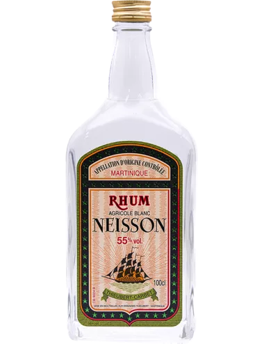 Neisson 55° - Rhum blanc agricole