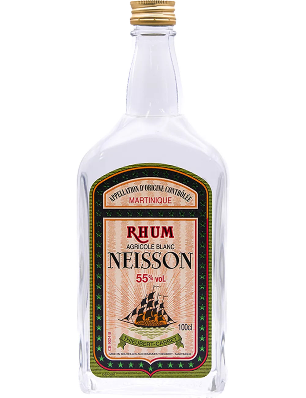 Neisson 55° - Rhum blanc agricole