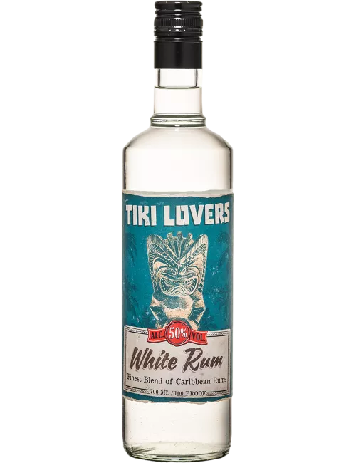 Tiki Lovers - White Rum - Rhum blanc de mélasse