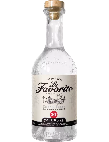 La Favorite - Cœur de Canne - Rhum blanc agricole