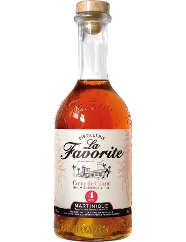 La Favorite - Cœur de Rhum - Rhum vieux agricole