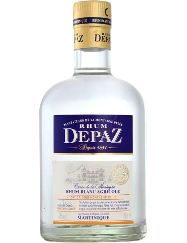 Depaz - Cuvée de la Montagne - Rhum blanc agricole