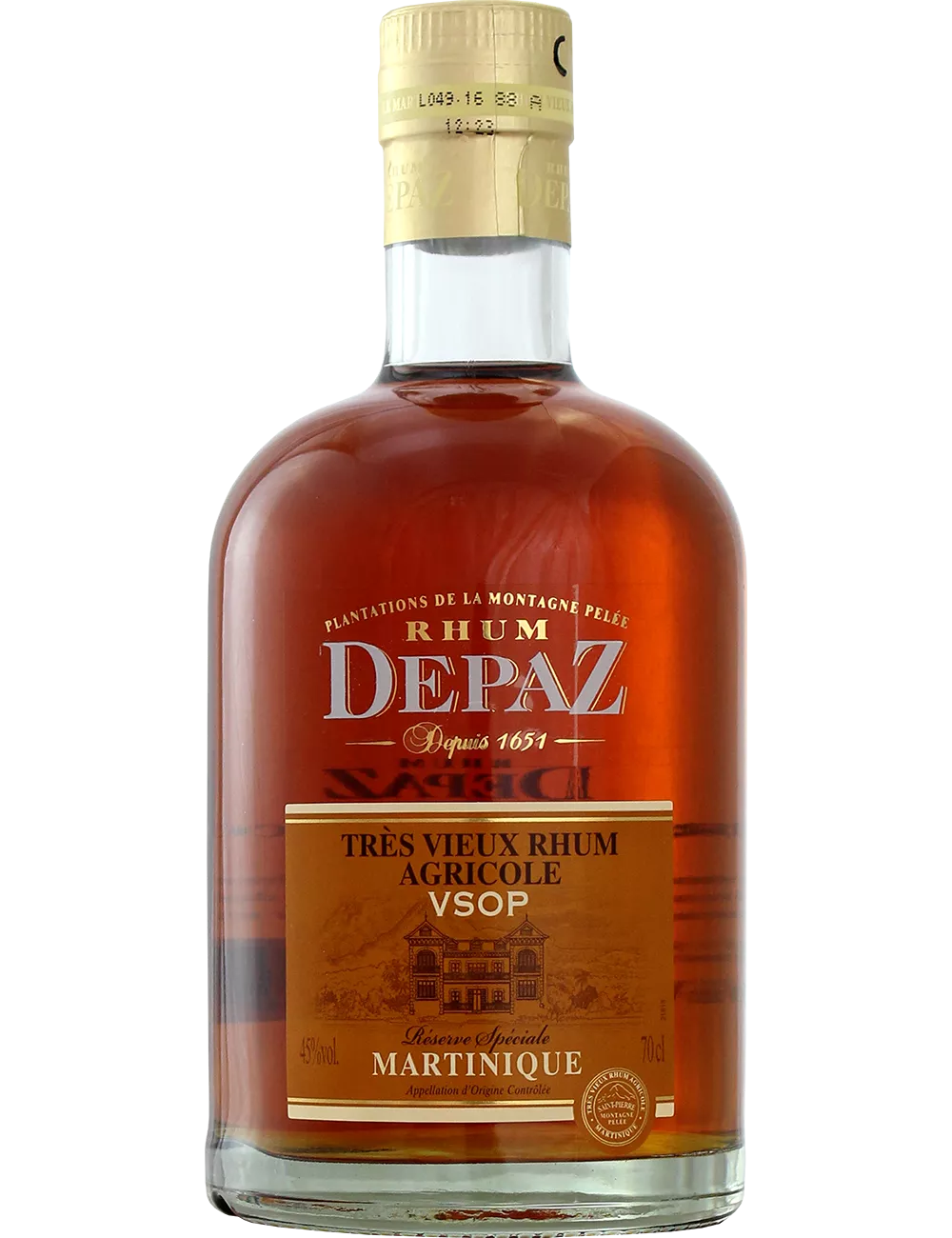 Depaz - VSOP - Rhum vieux agricole