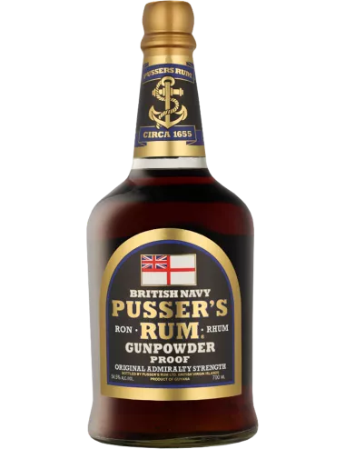 Pusser's Gunpowder - Rhum vieux de mélasse