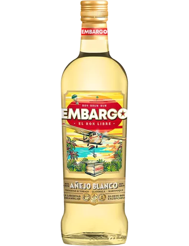 Embargo - Añejo Blanco - Rhum blanc de mélasse