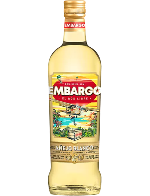 Embargo - Añejo Blanco - Rhum blanc de mélasse