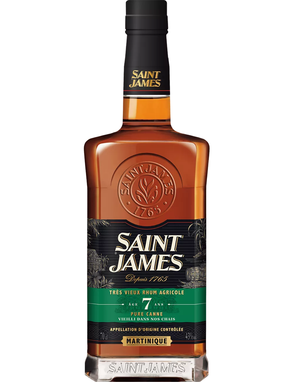 Saint James 7 ans - Rhum vieux agricole