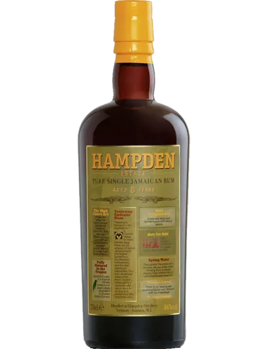 Hampden - Rhum vieux de mélasse