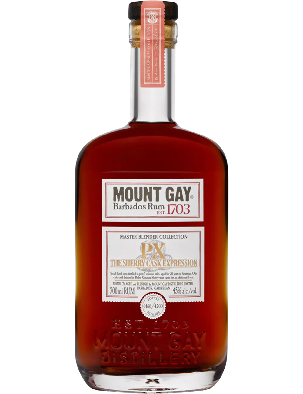 Mount Gay - The Sherry Cask - Rhum vieux de mélasse