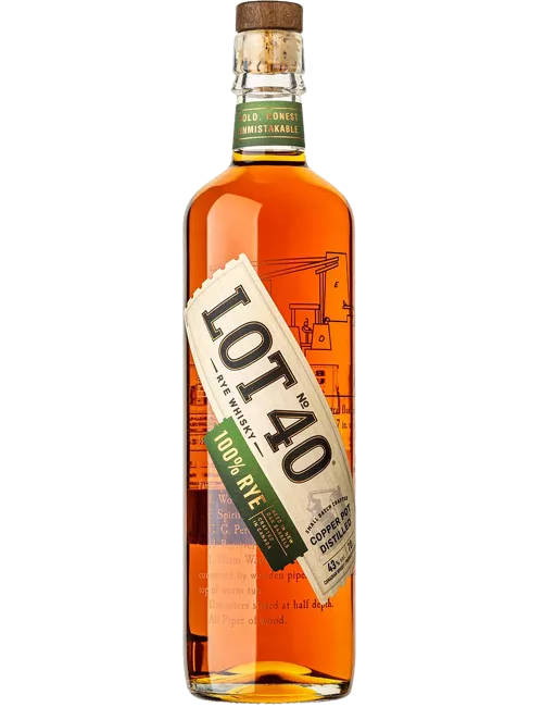 Lot 40 - Rye whisky