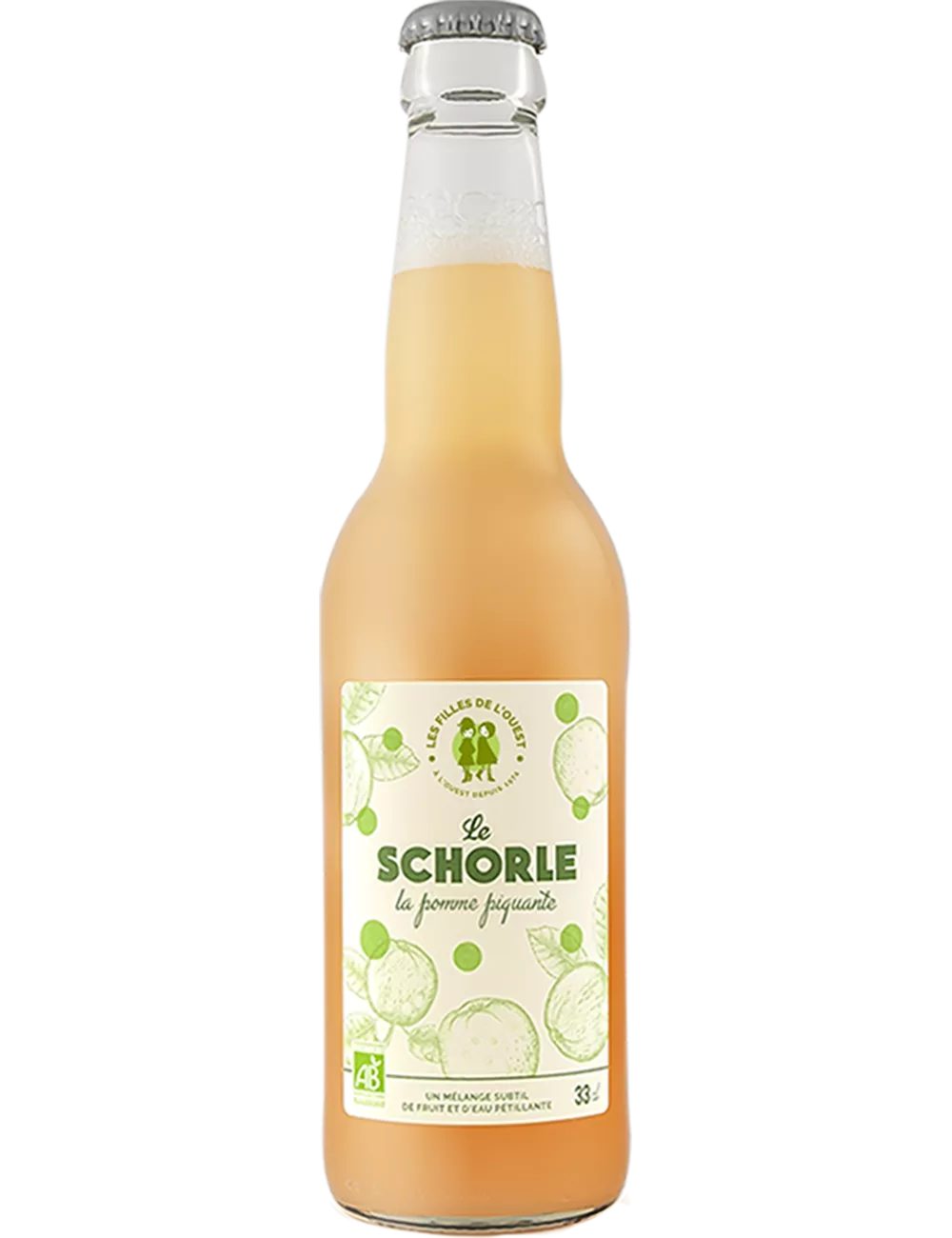 Le Schorle - Pomme Piquante Bio - Eau pétillante