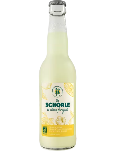 Le Schorle - Citron Gingembre Fringant Bio - Eau pétillante