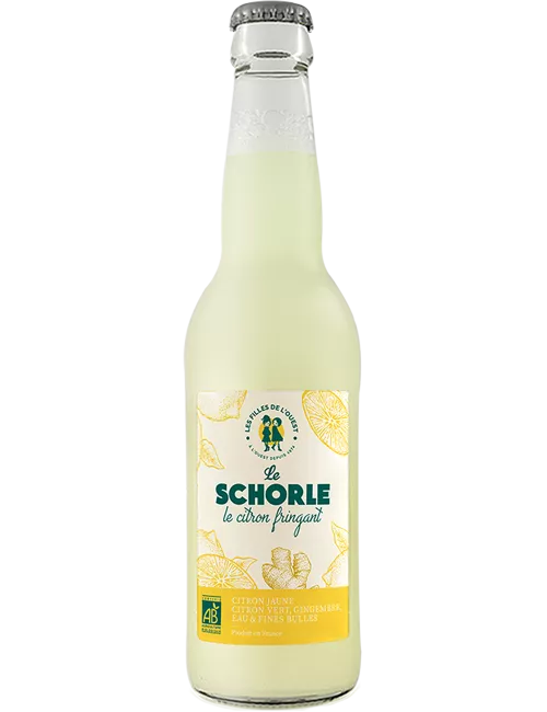 Le Schorle - Citron Gingembre Fringant Bio - Eau pétillante