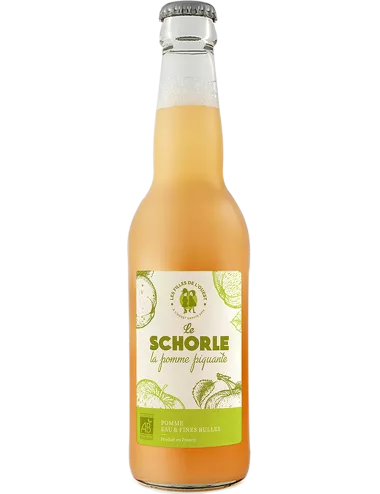 Le Schorle - Pomme Tonique Bio - Eau pétillante