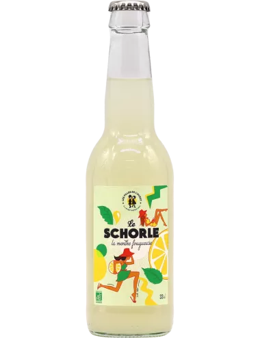 Le Schorle - Citron Menthe Fougueuse Bio - Eau pétillante