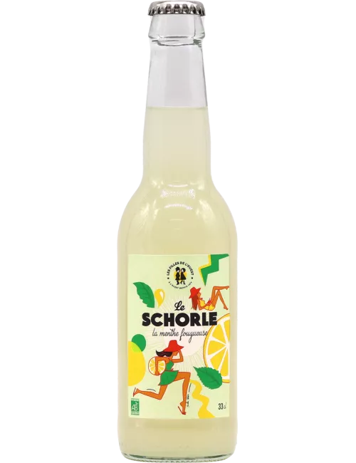 Le Schorle - Citron Menthe Fougueuse Bio - Eau pétillante