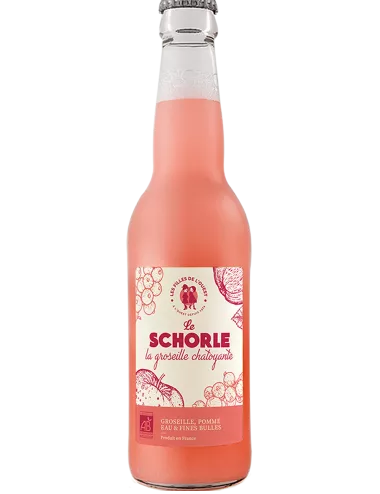 Le Schorle - Groseille Chatoyante Bio - Eau pétillante