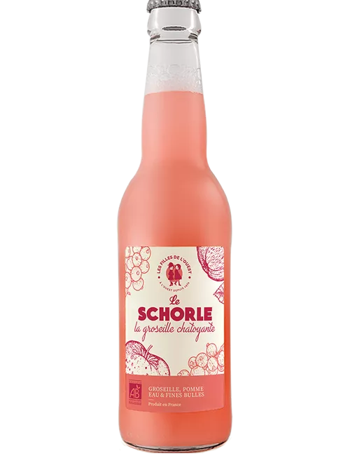 Le Schorle - Groseille Chatoyante Bio - Eau pétillante