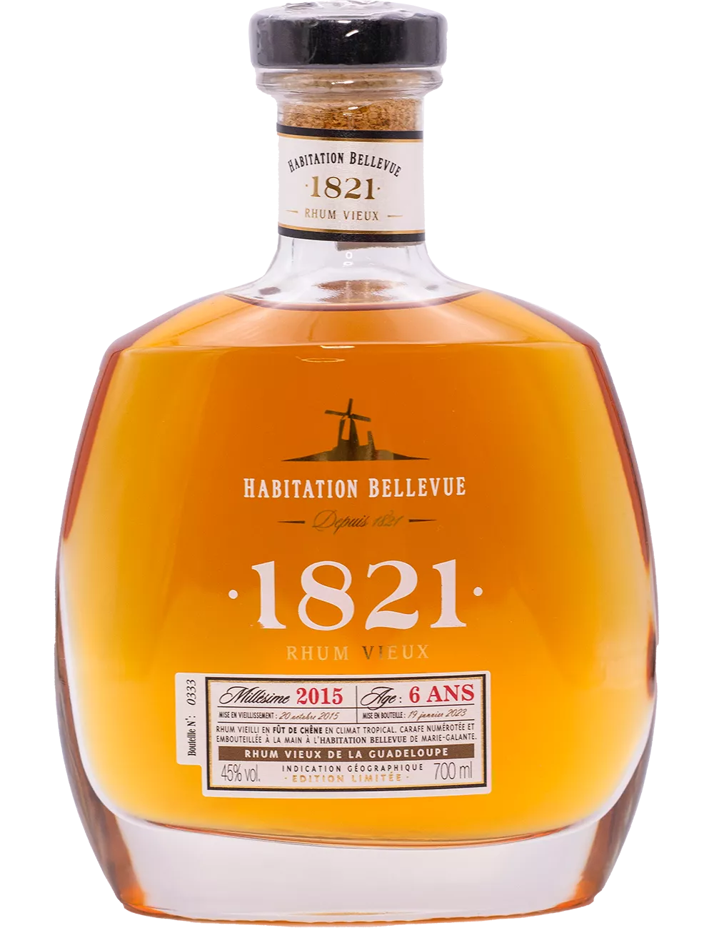 Habitation Bellevue 6 ans - Rhum vieux agricole