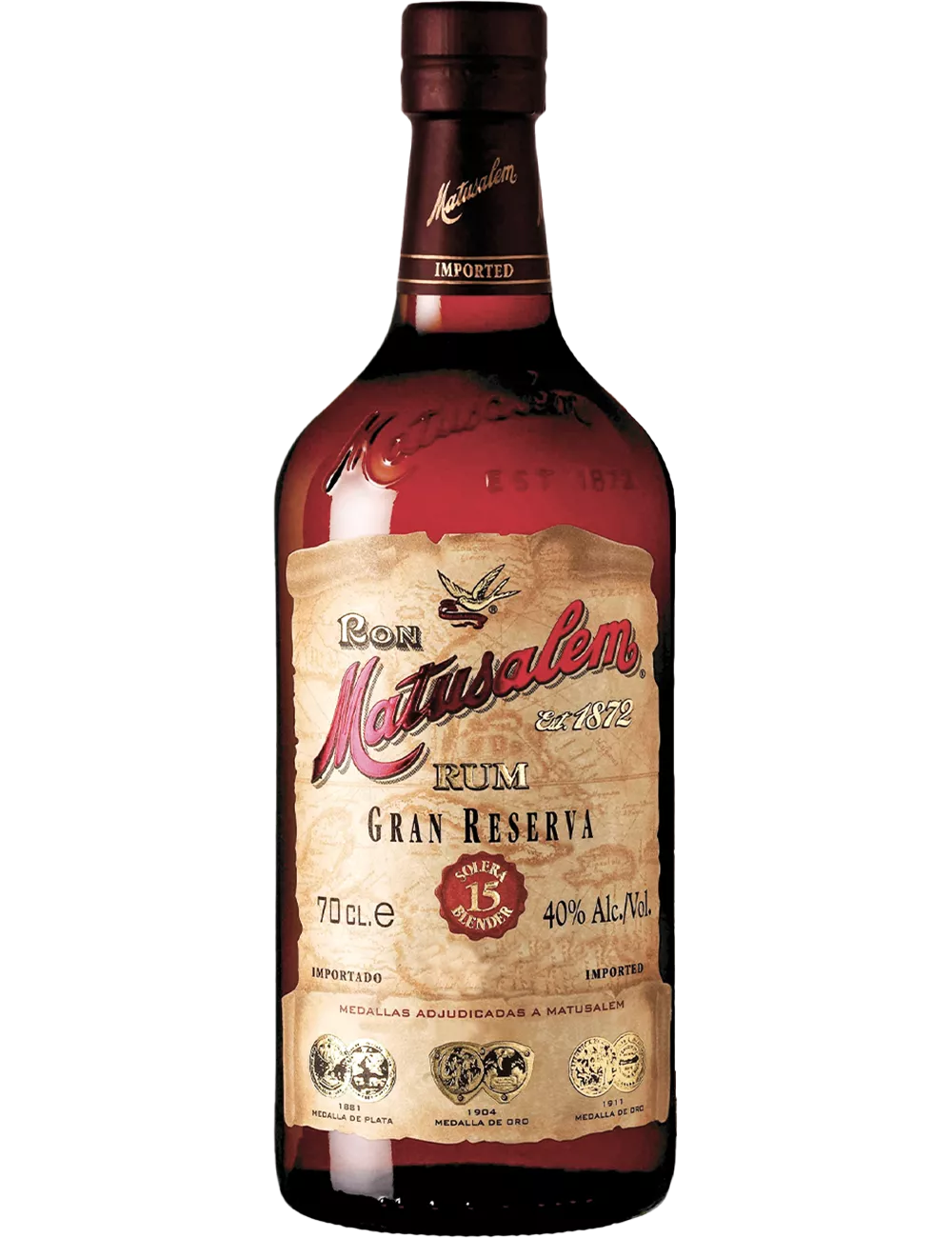 Matusalem Gran Reserva - 15 ans - Rhum vieux de mélasse