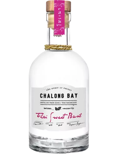 Chalong Bay Basilic - Sweet Basil - Rhum 100% pur jus de canne