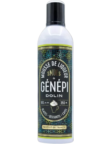 Smoos - Mousse de liqueur de Genepi Dolin