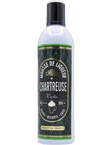 Smoos - Mousse de liqueur de Chartreuse Verte