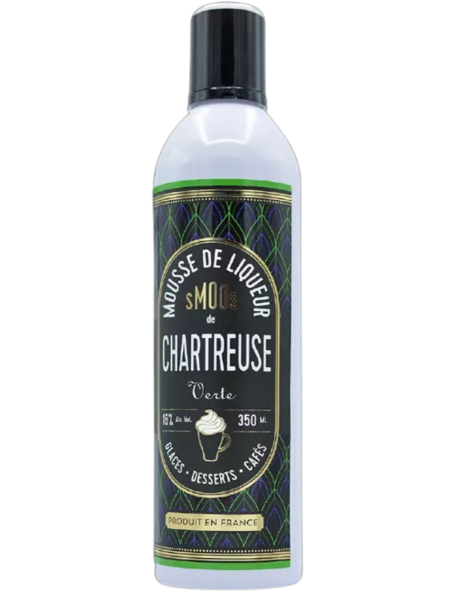 Smoos - Mousse de liqueur de Chartreuse Verte